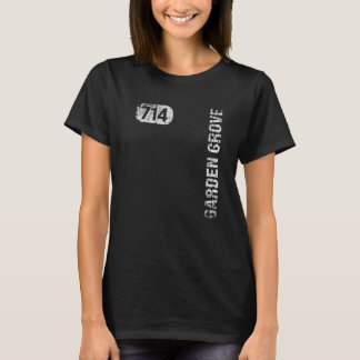 Garden Grove Kalifornien 714 Vorwahl Vintage Retro T-Shirt