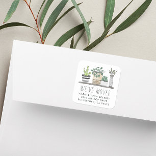 Garden Grown   Moving Announcement Stickers