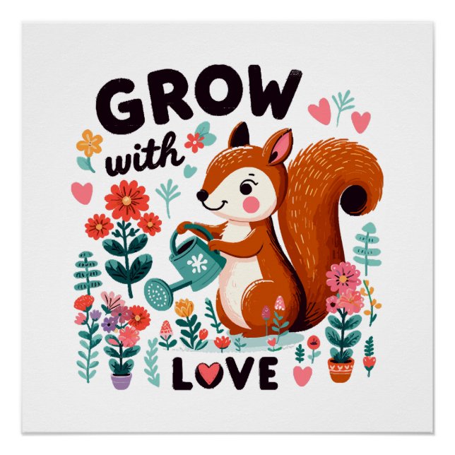 Garden Heartbeat Poster (Vorderseite)