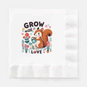 Garden Heartbeat Serviette