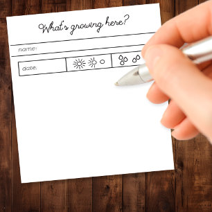 Garden Helper Notizblock