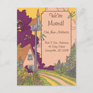 Garden Hütte Neue Adresse Postkarte