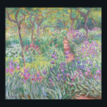 Garden in Giverny by Claude Monet Poster<br><div class="desc">Claude Monet - Garden in Giverny. Beautiful beeinonism painting of a garden in Giverny by Claude Monet.</div>