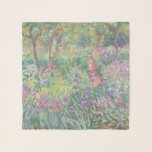 Garden in Giverny by Claude Monet Schal<br><div class="desc">Claude Monet - Garden in Giverny. Beautiful beeinonism painting of a garden in Giverny by Claude Monet.</div>