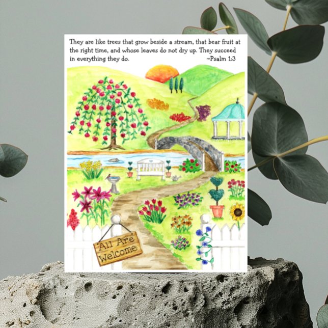 Garden Inspiration Postcard Postkarte (Von Creator hochgeladen)