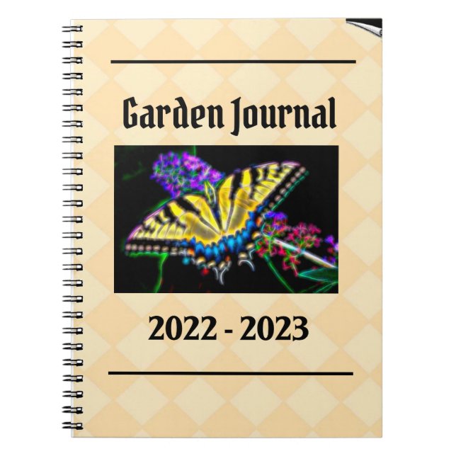 Garden Journal Notizblock (Vorderseite)