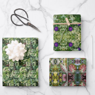 Garden Kaleidoscope Spring Design  Geschenkpapier Set