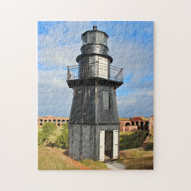 Garden Key Lighthouse, Dry Tortugas Florida Puzzle (Vertikal)