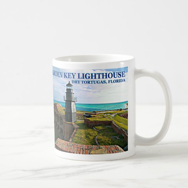Garden Key Lighthouse, Dry Tortugas, Florida Tasse (Rechts)