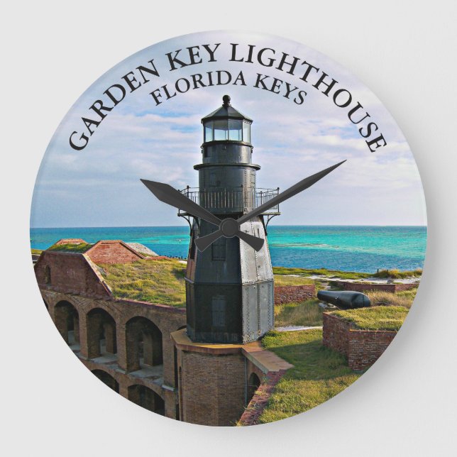 Garden Key Lighthouse, Dry Tortugas Florida Uhr (Vorderseite)