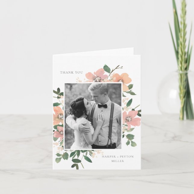 Garden Liebe Danke, Card Dankeskarte (Vorderseite)