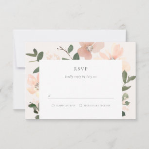 Garden Liebe RSVP Card