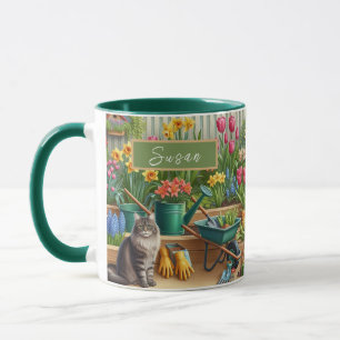 Garden liebt Personalisierten Kaffee Tasse