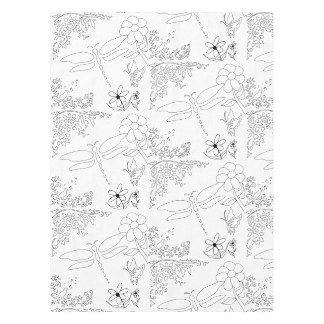 Garden Life DIY Paint it Tischdecke (Vorderseite)