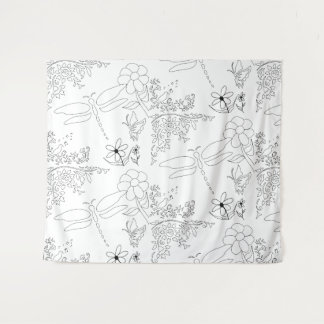 Garden Life DIY Paint it Wandteppich