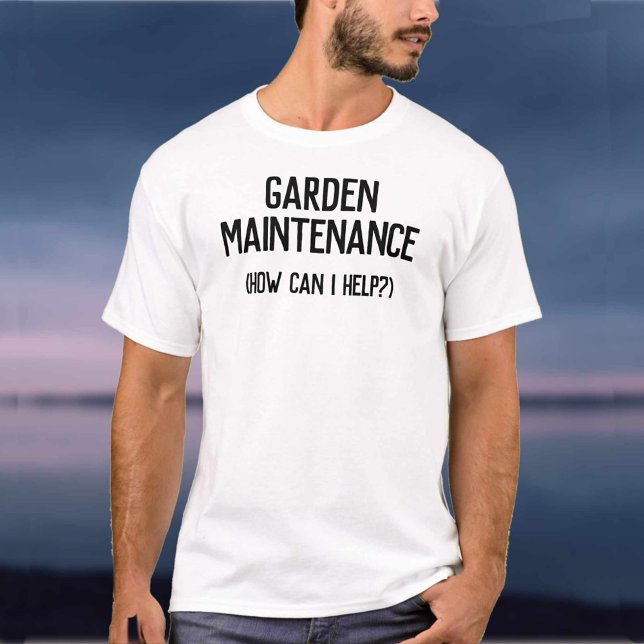 Garden Maintenance Company T-Shirt (Von Creator hochgeladen)