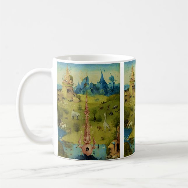 Garden of Eden - Hieronymus Bosch Kaffeetasse (Links)