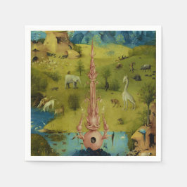 Garden of Eden - Hieronymus Bosch Serviette