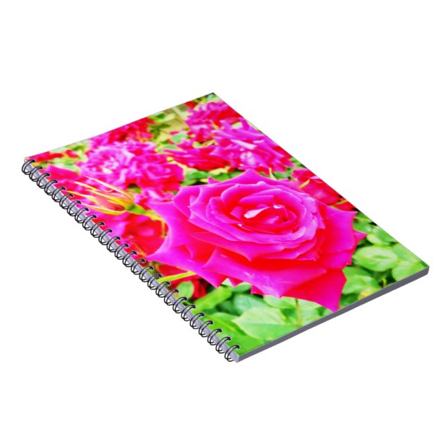 Garden of Roses Notizblock (Rechte Seite)