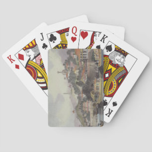 Garden of the Imperial Palace, Peking, from 'China Spielkarten