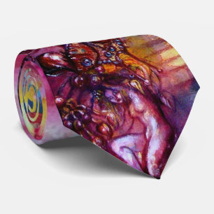 GARDEN OF THE LOST SHADOWS ,MYSTIC STAIRS NECK TIE KRAWATTE