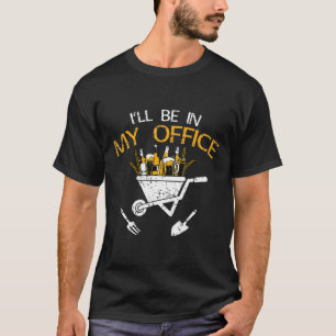 Garden Office Beer Wheat Drink Beer Lover T-Shirt