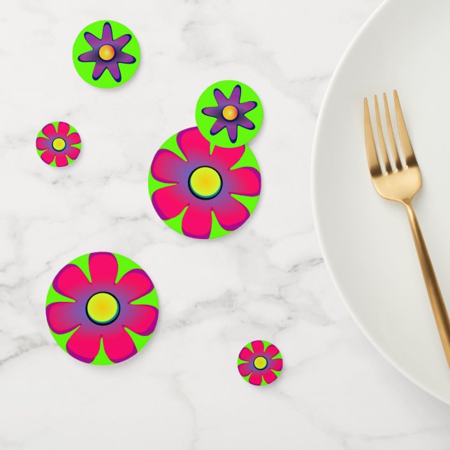 Garden Party Blume Confetti Konfetti (Gruppe)