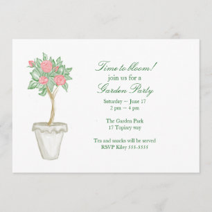 Garden Party Einladung