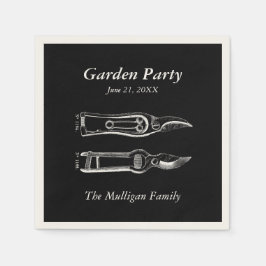 Garden Party Family Wiedersehen Paper Napkins Serviette