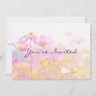 Garden Party Geburtstag Einladung Blume