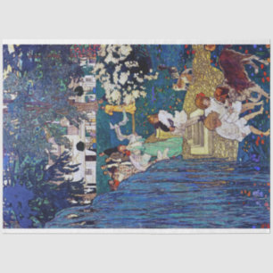 Garden Party mit Hund & Cat, Jessie Willcox Smith Seidenpapier