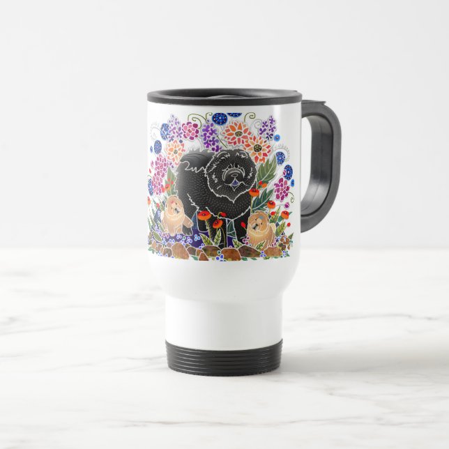 GARDEN PARTY Reiseschlamm - sehen Sie alle Seiten Reisebecher (VorderseiteRechts)