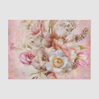 Garden Party Rosa Gewebe Papier