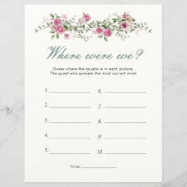 Garden Party, wo wir Brautparty Game