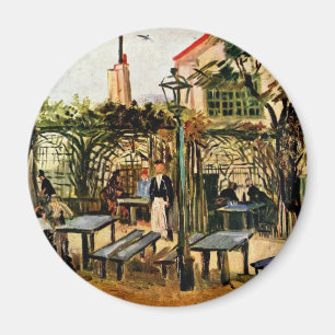Garden Place on Montmartre (La Guinguette), Magnet