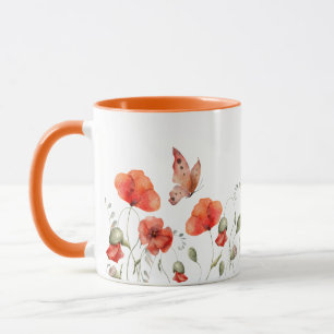 Garden Poppies Tasse