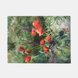 Garden Poppies (von Mildred Anne Butler) Fußmatte