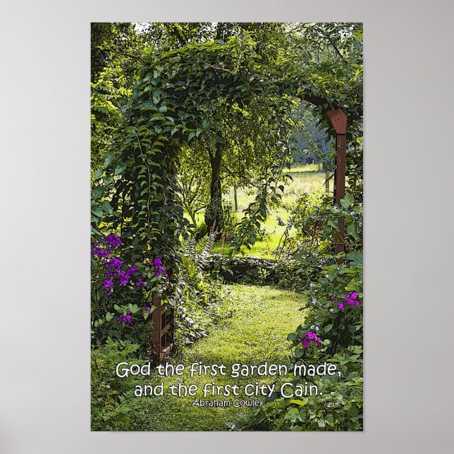 Garden Poster (Vorne)