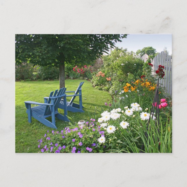 Garden Postkarte (Vorderseite)