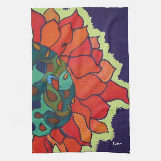 "Garden Queen I" Küchentuch (Vertikal)