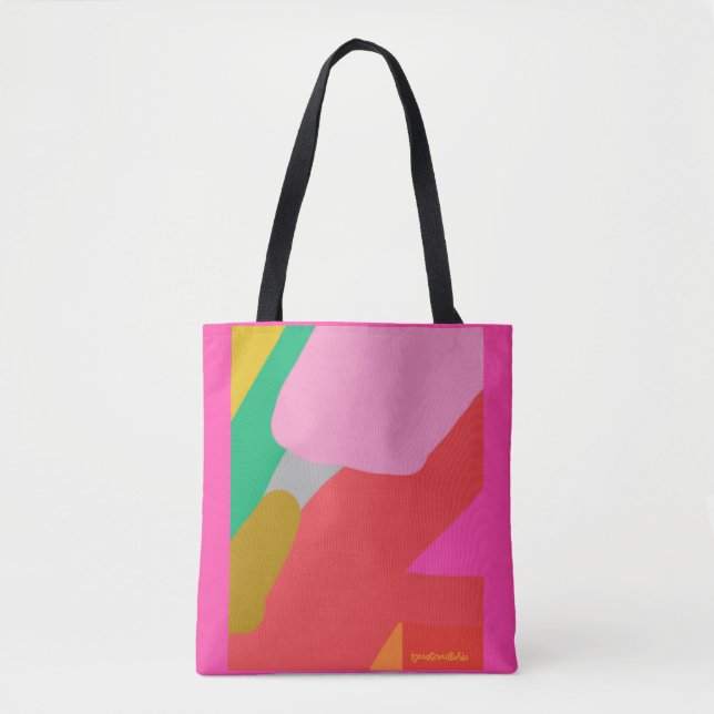 Garden Riff Pink-Tasche (Vorderseite)