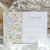 Garden RSVP Card Wedding