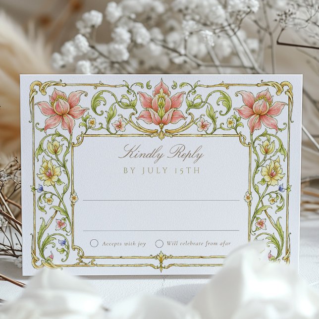 Garden RSVP Card Wedding Einladung (Von Creator hochgeladen)