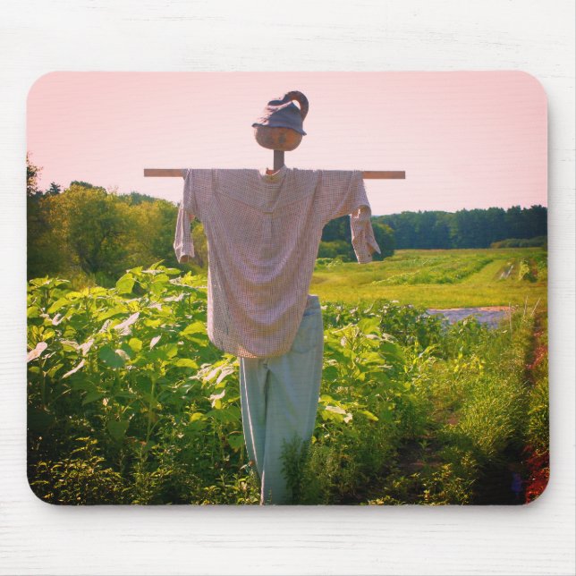 Garden Scarecrow Nature Mousepad (Vorne)