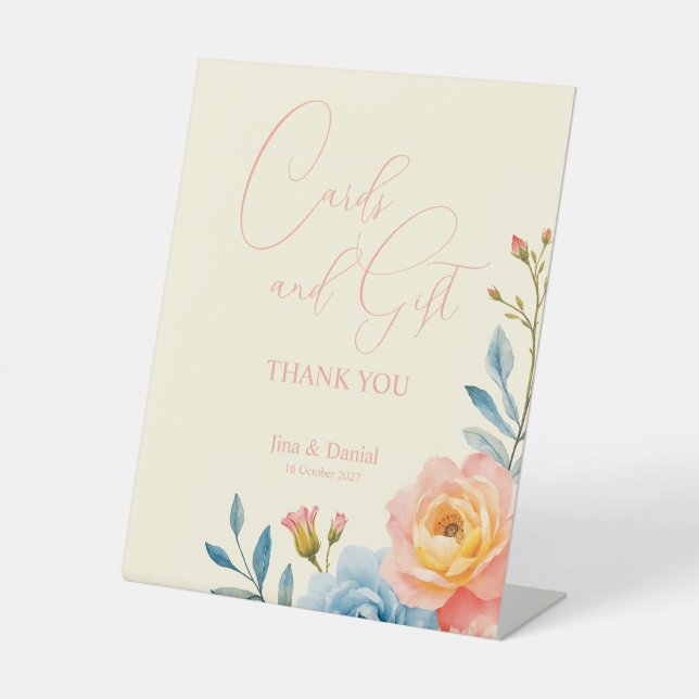 Garden Serenade Paradies Sockelschild (Vorderseite)