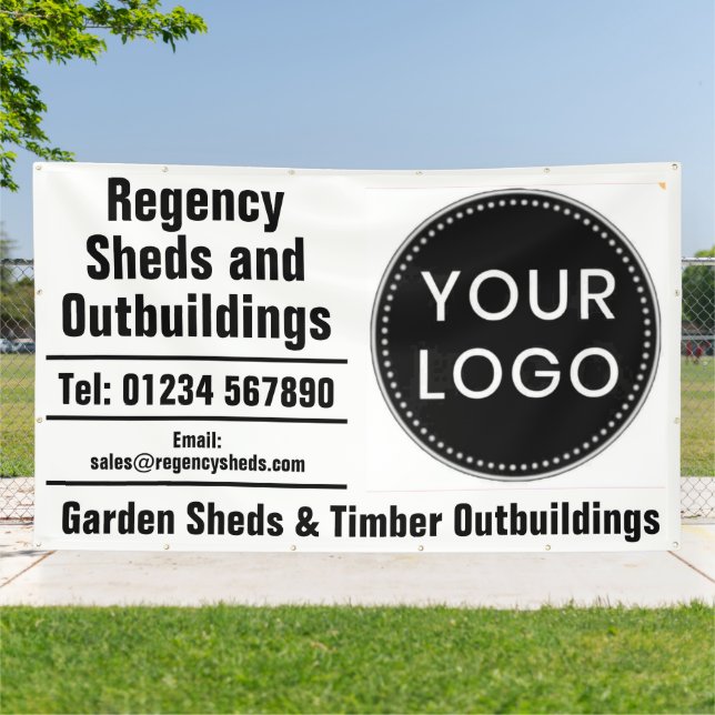 Garden Sheds Fence Panels and Outbuildings Banner (Außenbereich)