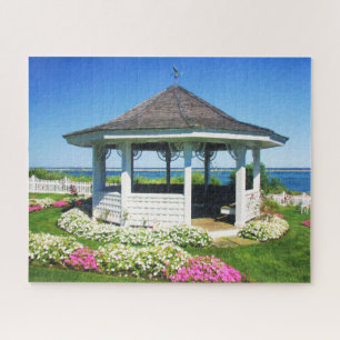 Garden Spring Gazebo in Chatham, Cape Cod MASS Puzzle