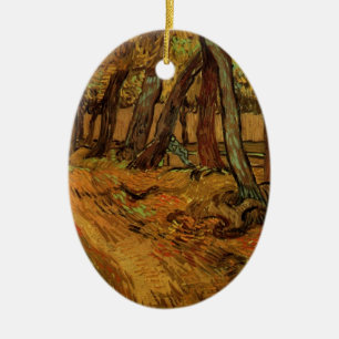 Garden St Paul Hospital Abbildung von Vincent van Keramik Ornament