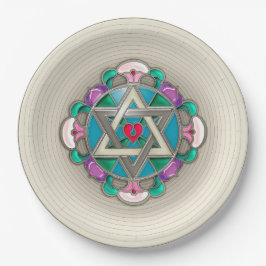 Garden Star Pappteller