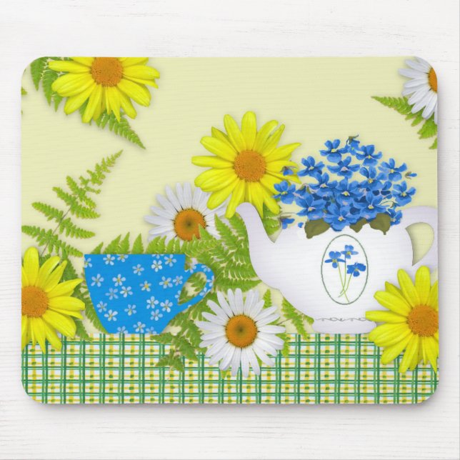 Garden Tea Mousepad (Vorne)